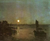 Turner, Joseph Mallord William - Moonlight, A Study at Millbank